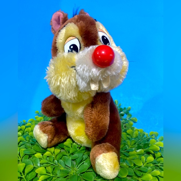 WALT DISNEY WORLD VTG 80’s CHIP N DALE RANGER RESCUERS CHIPMUNK DALE PLUSH - Picture 2 of 11